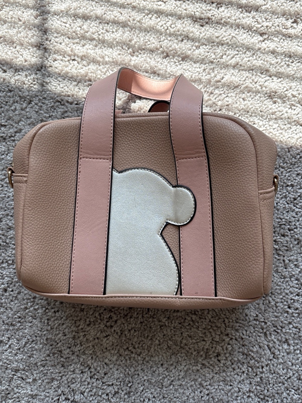 Blush Pink Tous Crossbody Bag